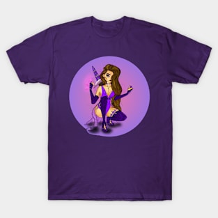 i believe in fairies (purple fairy) T-Shirt